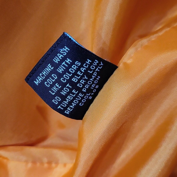 EUC Rafaella Petite women's orange cotton blended blazer jacket coat, M - Picture 8 of 11